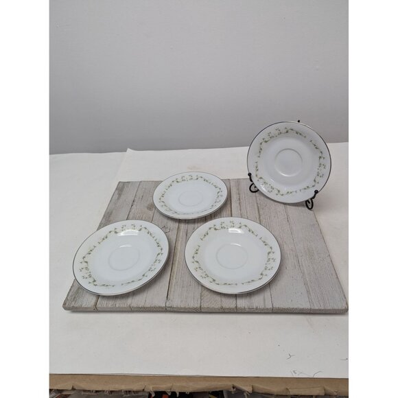 Sheffield China Japan Elegance Set of 4 Teacups and Saucers - Picture 7 of 9